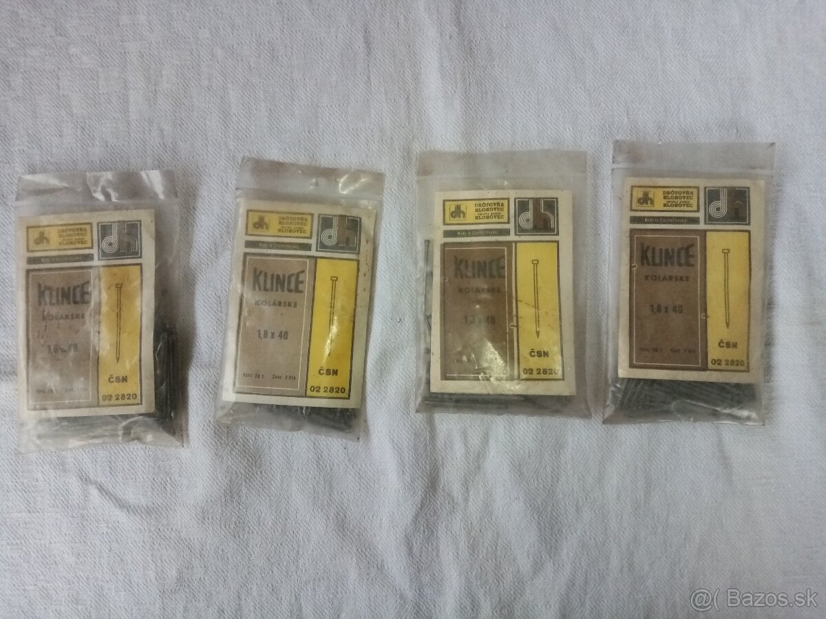 klince, retro balenie - 2