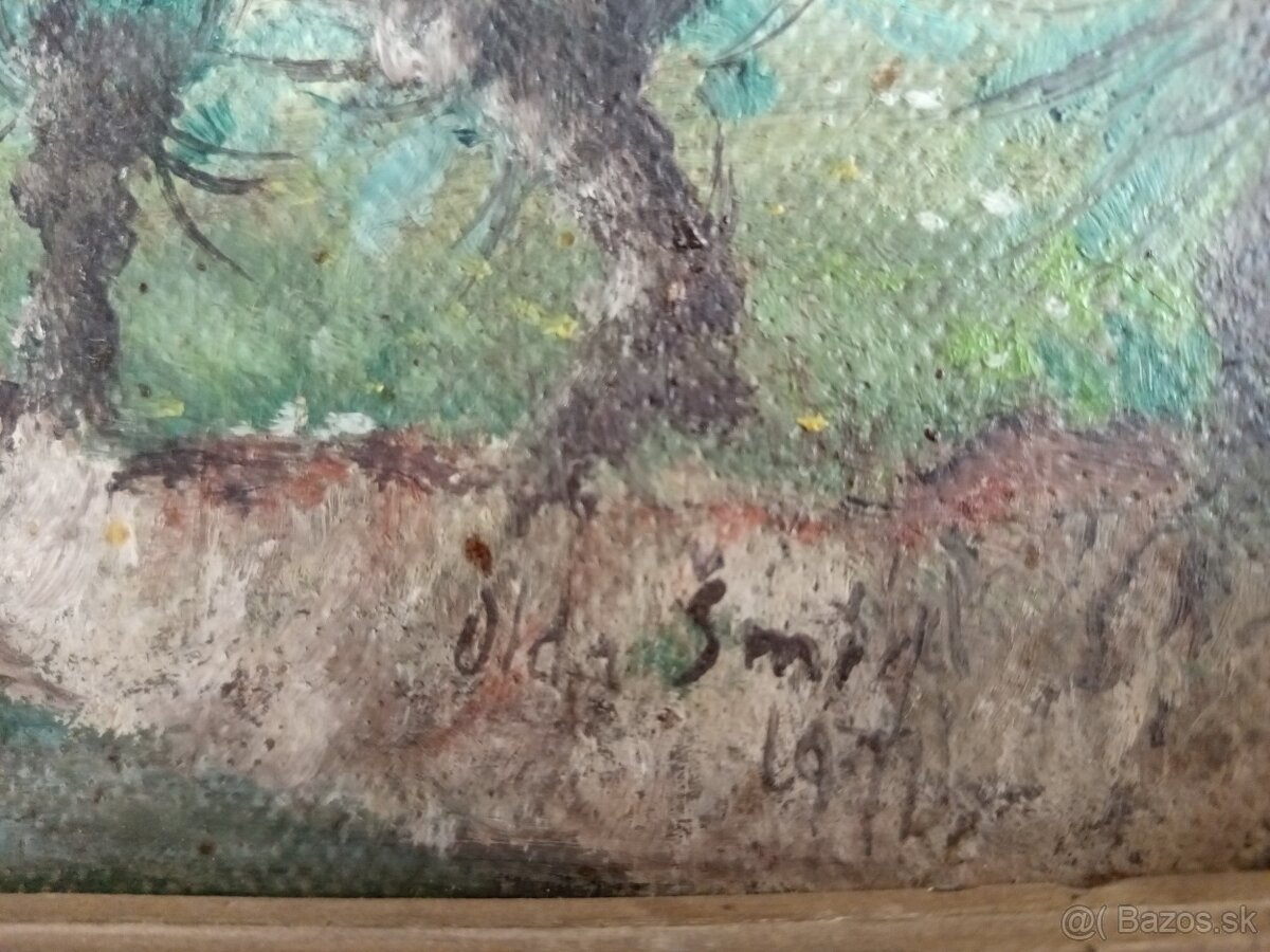 predám obraz olejomalba - 2