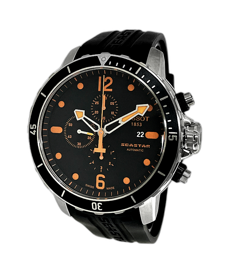 TISSOT SEASTAR AUTOMATIC WATCH CHRONOGRAPH - ZNÍŽENÁ CENA - 2