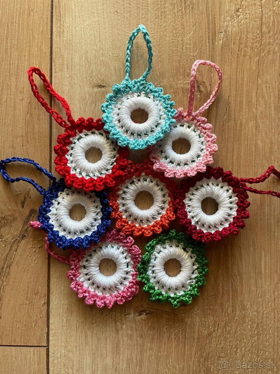 Predám háčkované ozdoby - 2