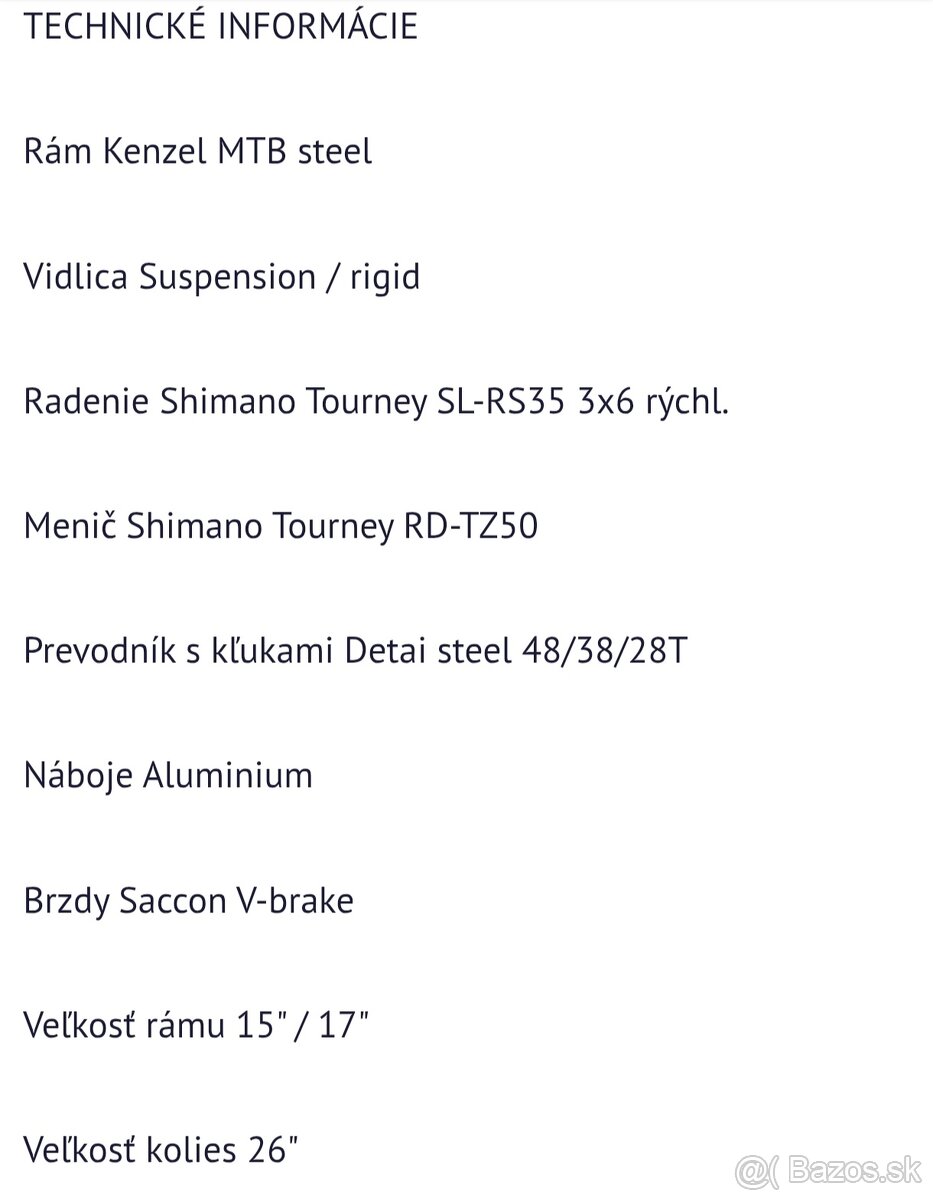 Predám dámsky horský bicykel - 2