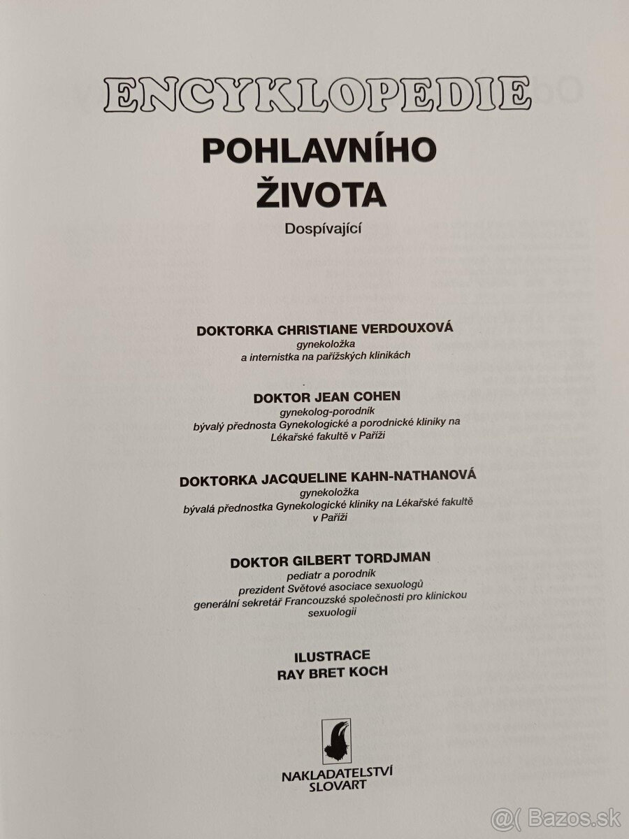 Encyklopedie pohlavniho zivota - 2