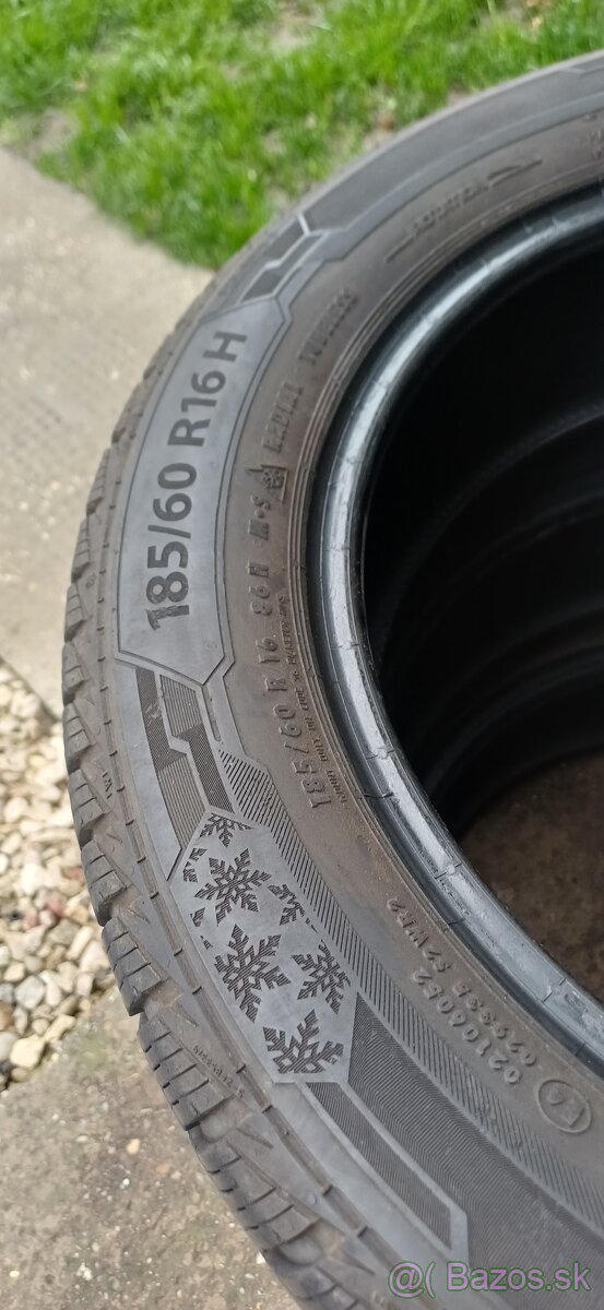 185/60 r16 zimné pneumatiky, Barum - 2