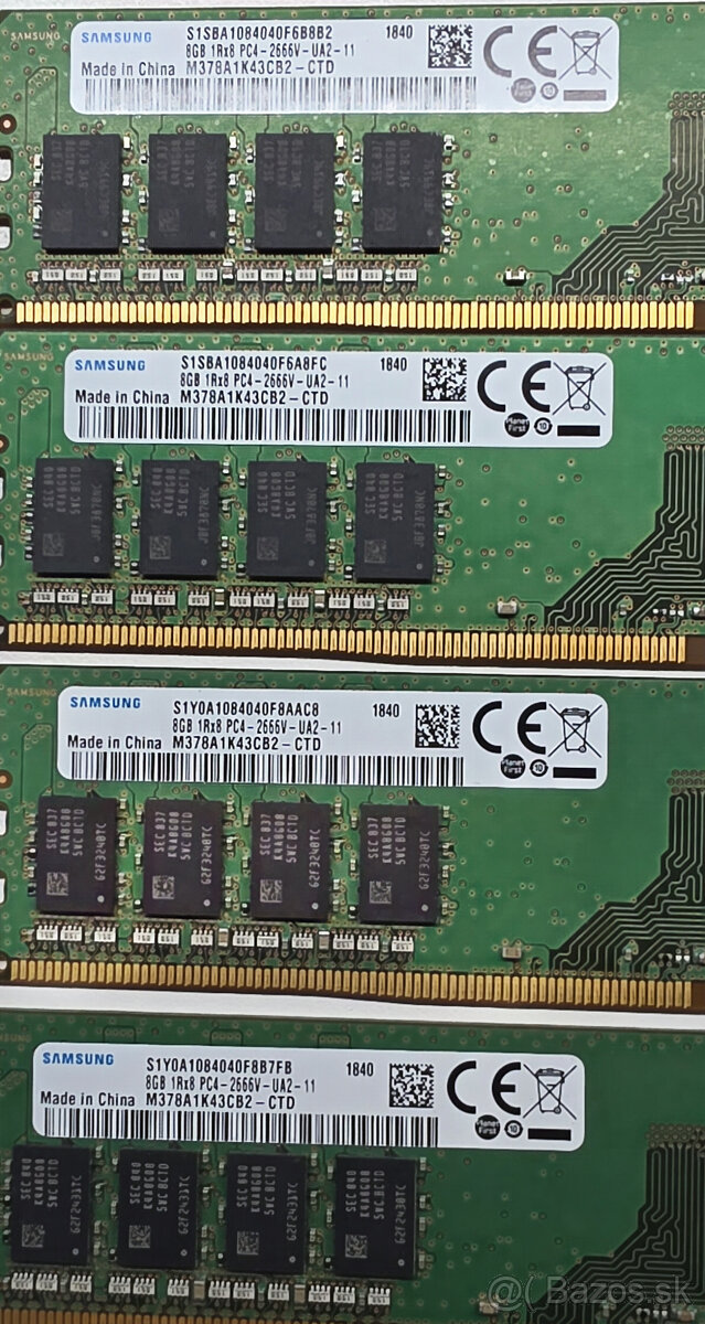 Predam DDR4 8GB 2666 MHz Samsung - 2