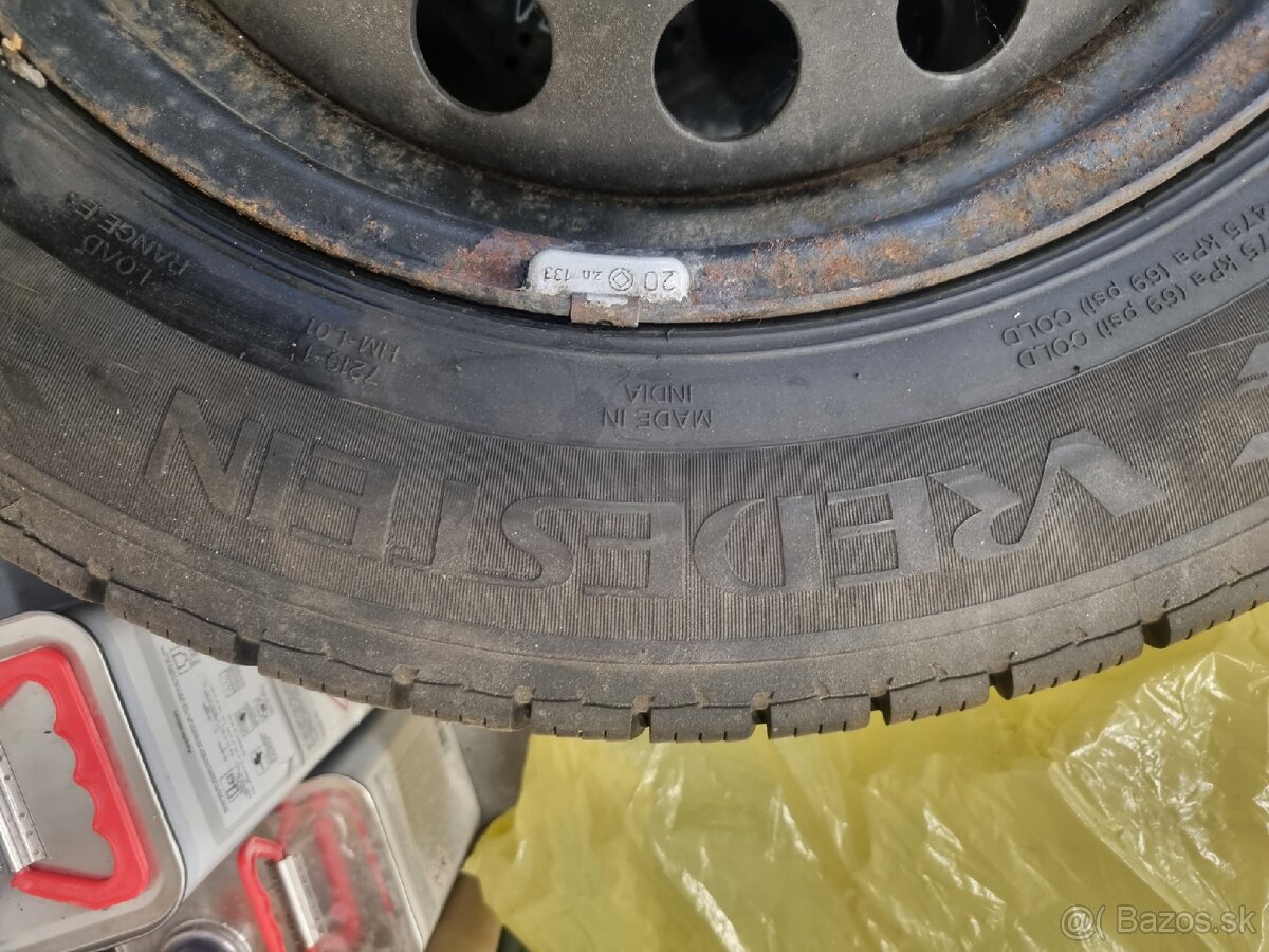 Disky +Pneumatiky na Mercedes Vito W447 Zimné - 2