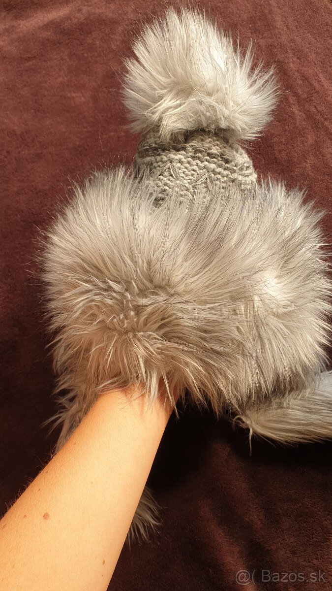 Teplá zimná čiapka - 2