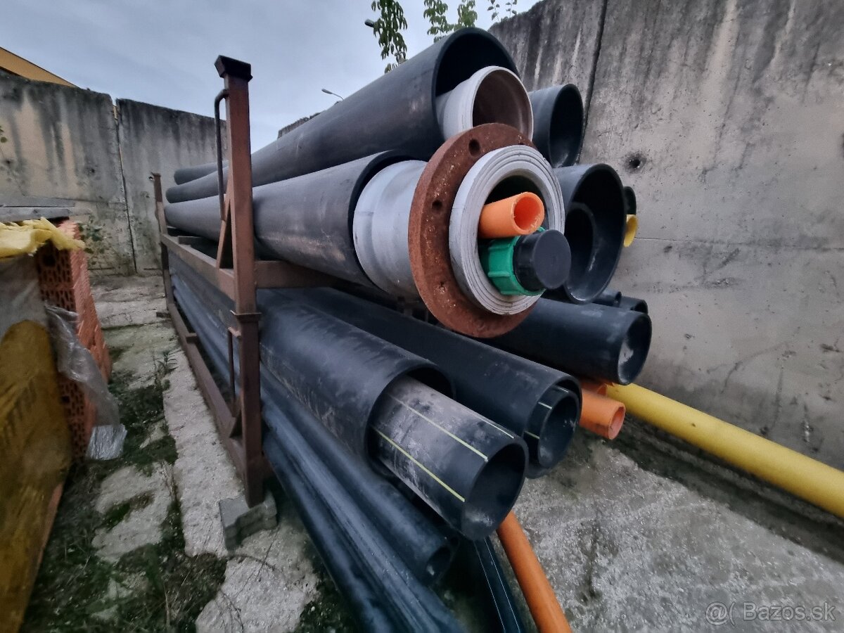 rúry plastové ,LPE, ocelové. - 2
