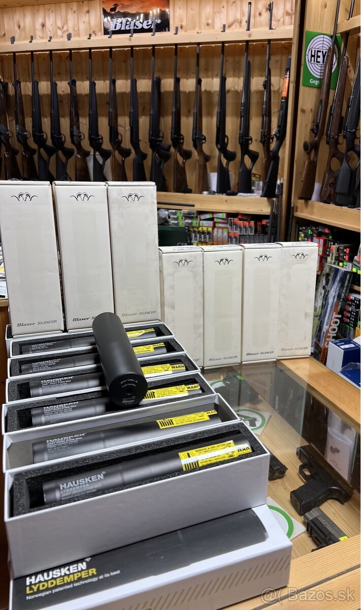 Rezanie závitov na zbrane + tlmiče na zbrane SKLADOM - 2