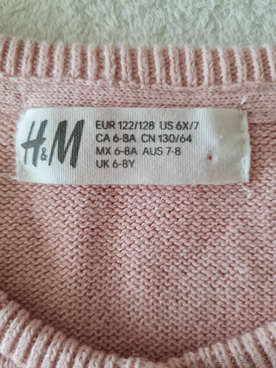 Dievčenský sveter veľ. 122/128 - 2
