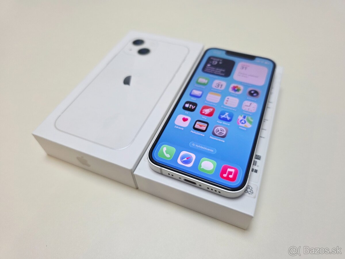 APPLE IPHONE 13 mini 128gb STARLIGHT,BATERKA 100% - 2