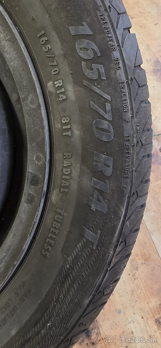 PLECHOVÉ DISKU A LETNÉ PNEUMATIKY MATADOR - 2