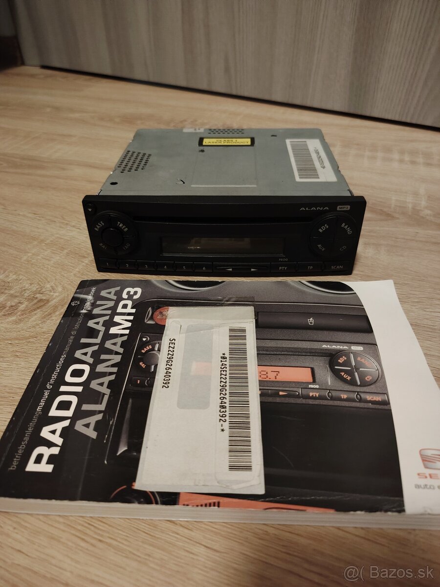 Rádio Seat Alana - 2