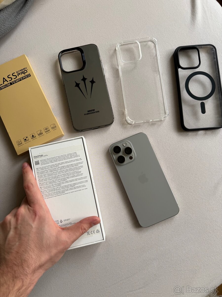 iPhone 15 pro max natural titanium - 2