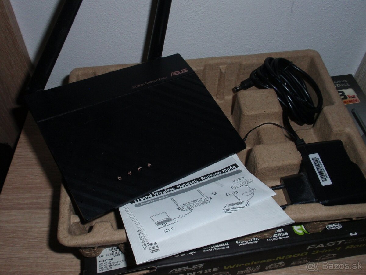 WIFI Router Asus RT-N-12E N300 - 2