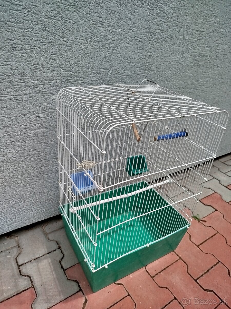 Zelená klietka pre drobné vtáctvo - 2