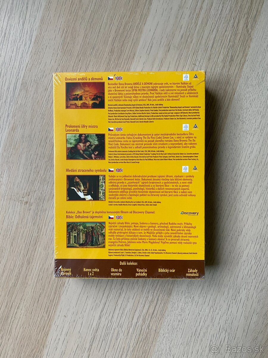 Predám 4DVD Dan Brown: Fakta nebo fikce - 2