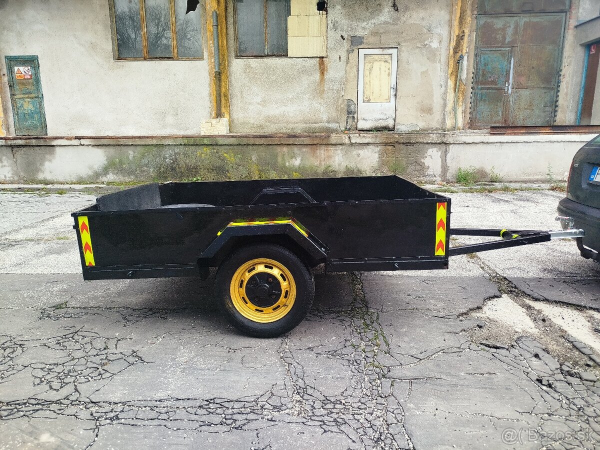 prívesný vozík / vlečku bez tp a špz Š-150 V-30cm D-200cm - 2