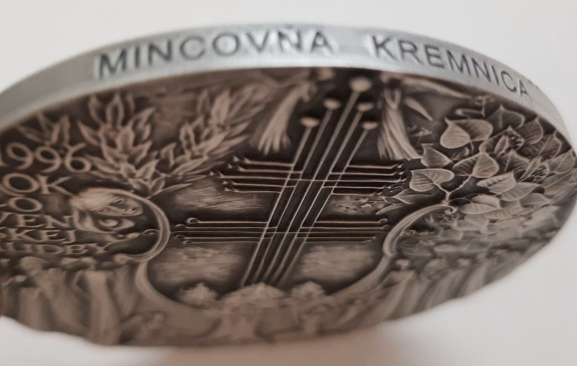 Postriebrená medaila Rok slovenskej hudby (autorská) - 2