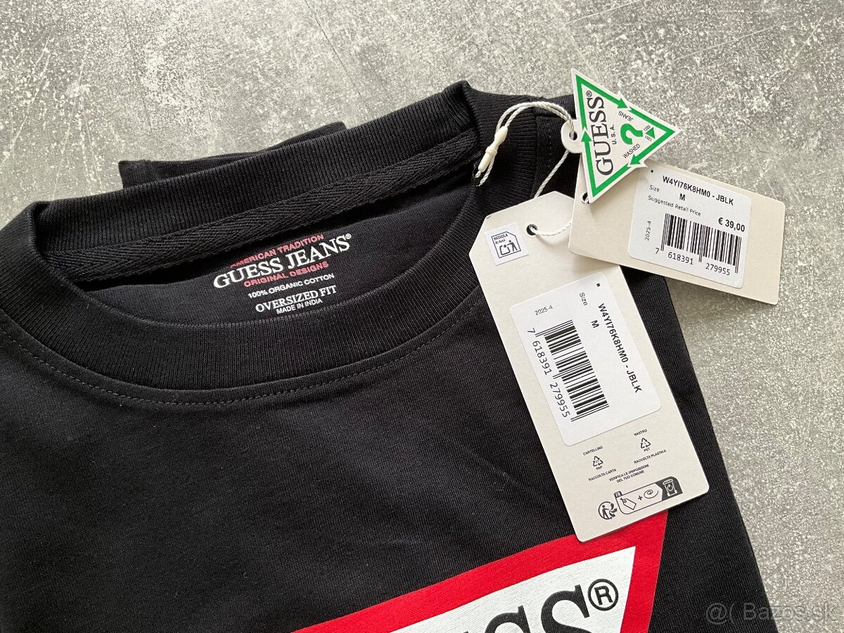 Dámske oversize tričko Guess NOVÉ - 2