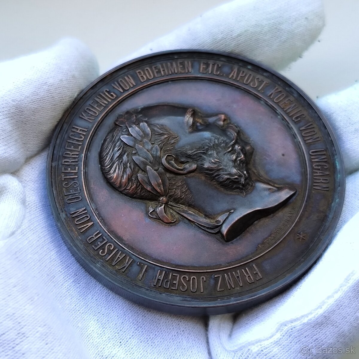 Medaila Rakúsko - Uhorsko - 1873 - VIEDEŇ - F.J. I. - 2