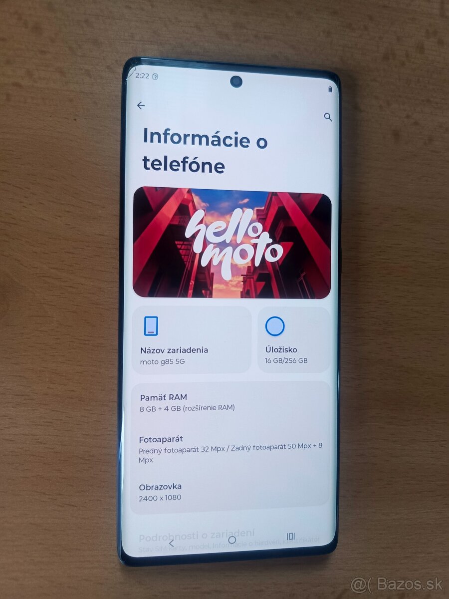 Motorola g85 5G 8gb/256 - 2