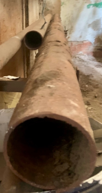 OCEĽOVÁ RÚRA 4m. 3m. 2.5m - 2