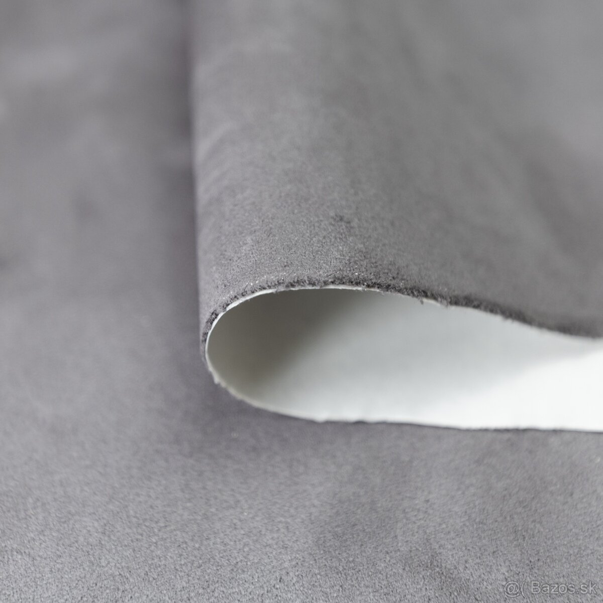 Samolepiaca alcantara svetlá sivá - 2