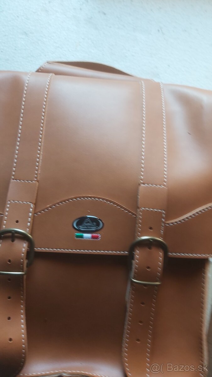 kožená taška na bicykel - 2