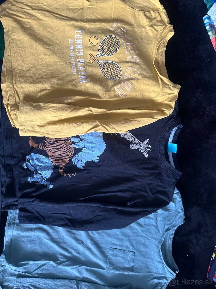 Chlapcenske tricka s dlhym rukavom 122 - 2