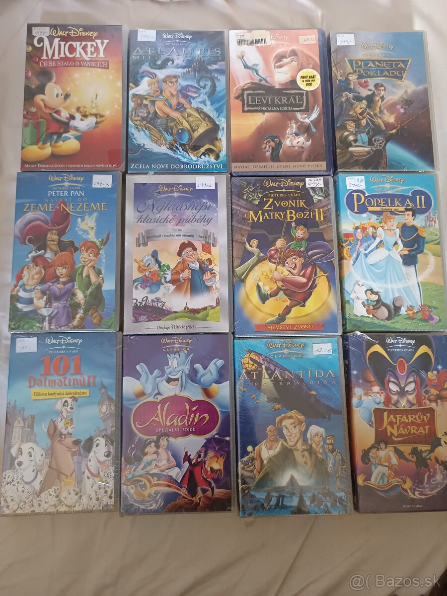 VHS rozpravky,W.Disney - 2