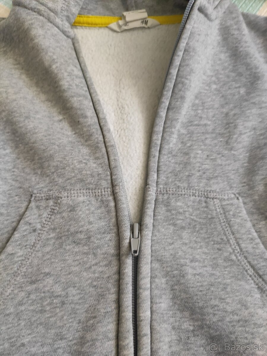 Tepláková bunda H&M v. 98/104 - 2