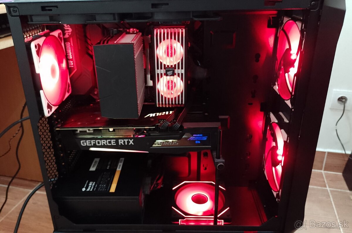 Výkonný herný PC–Ryzen5+RTX 3070 AORUS MASTER+32GB Dominator - 2