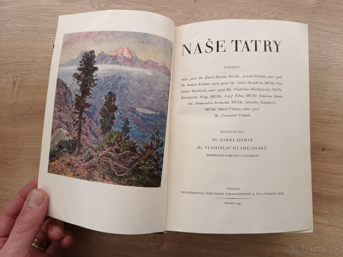 Naše Tatry 1931 - 2