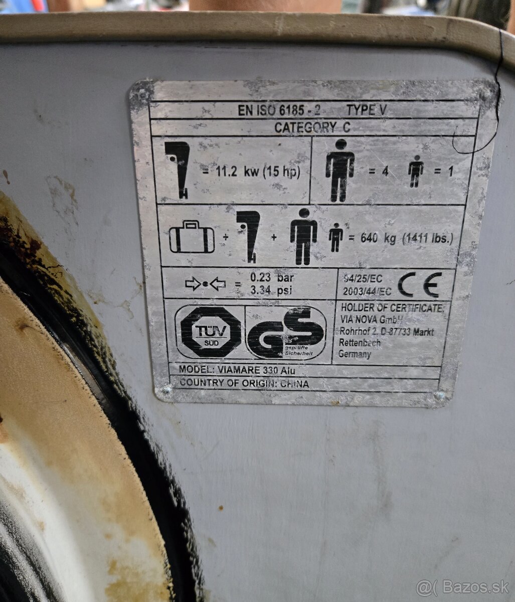 Gumový motorový čln - 2