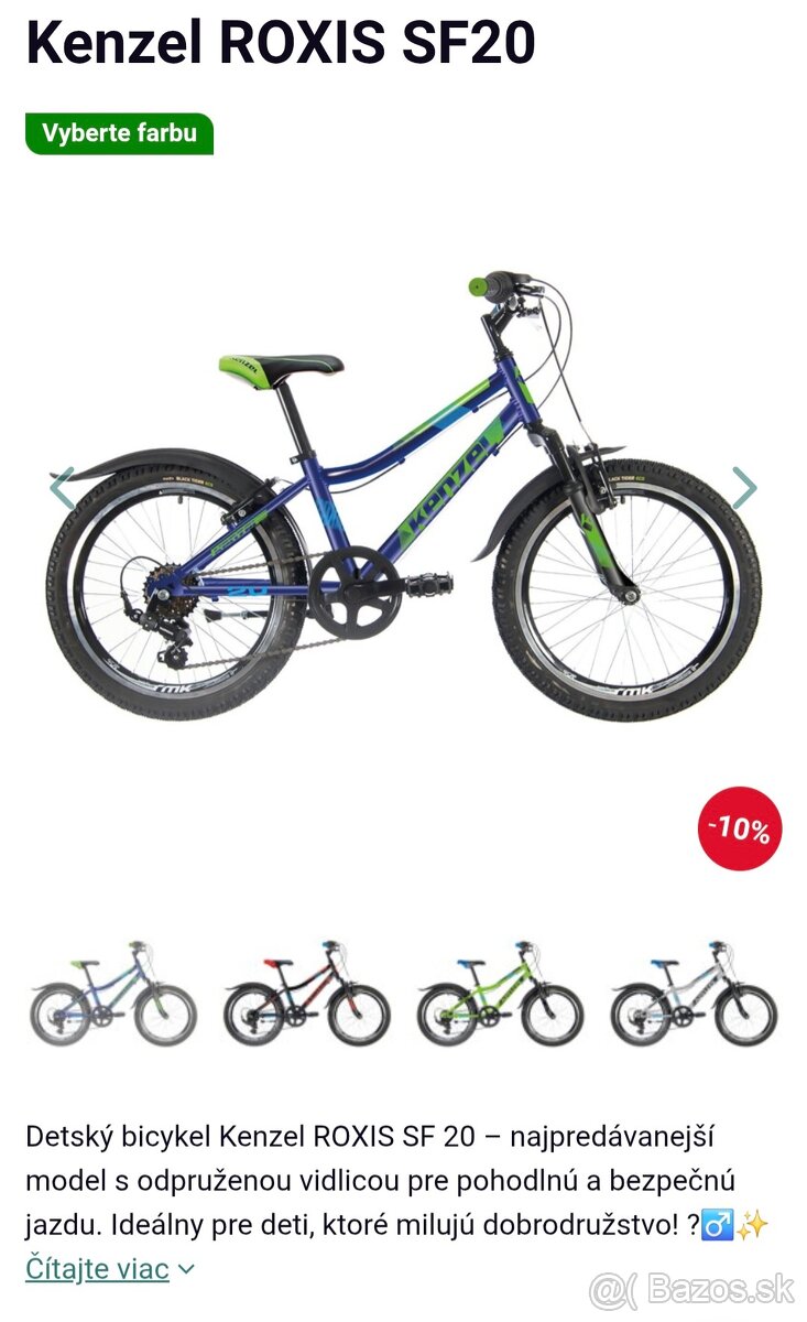 Chlapčenský bicykel 20 - 2