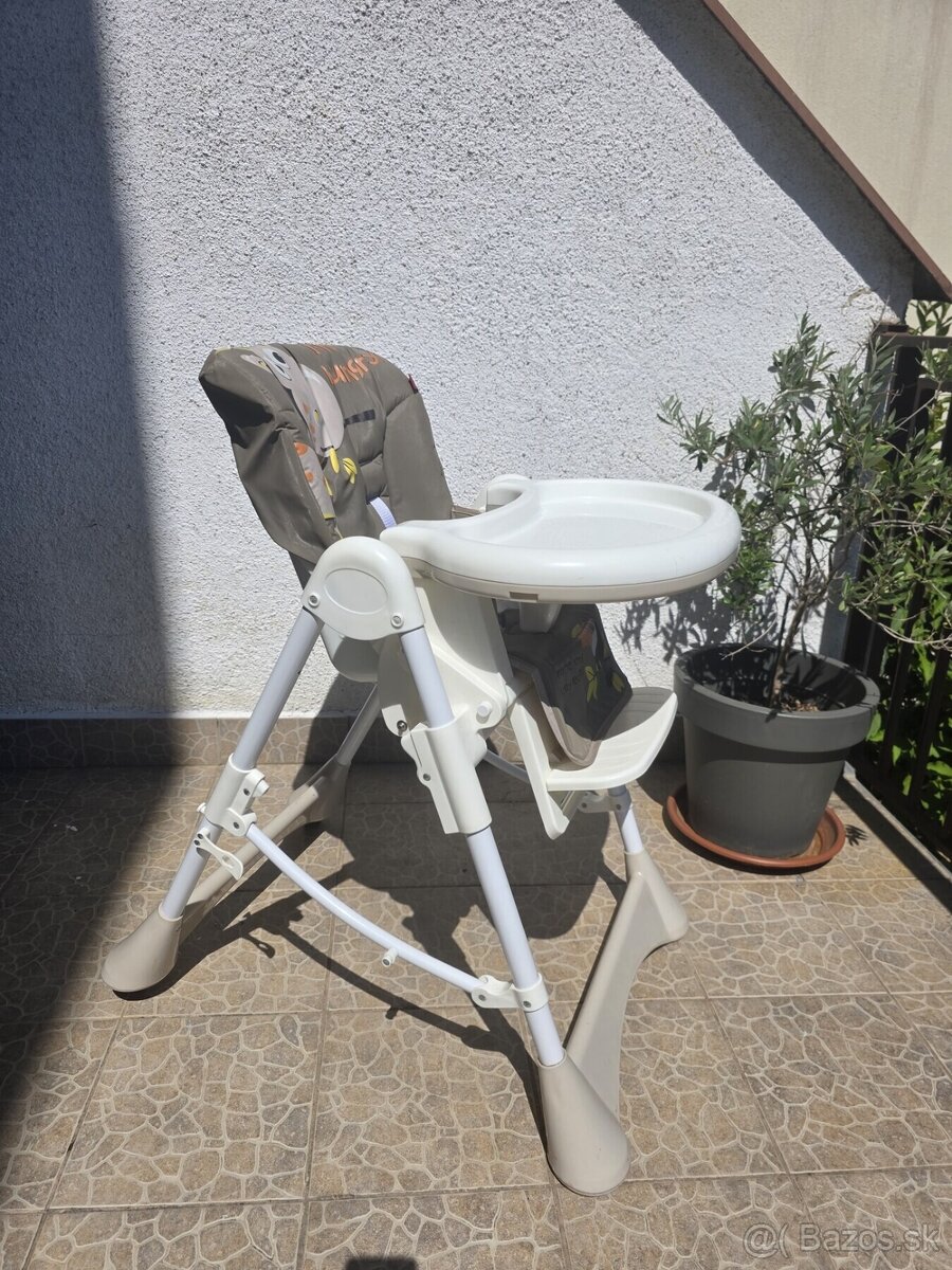Polohovateľná jedálenská stolička - 2