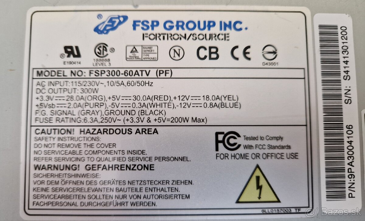 FSP GROUP/ FORTRON 300 Watt - 2