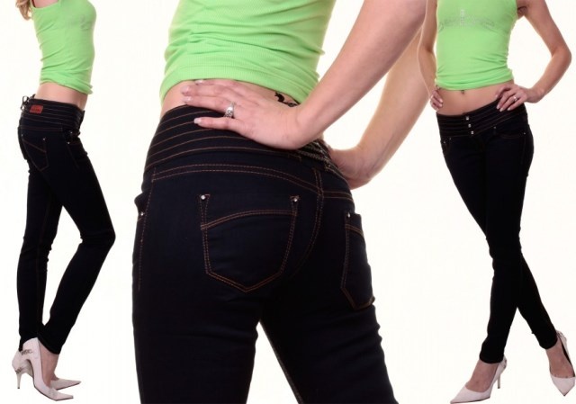 Skinny džínsy Miss Anna, tmavomodré, vel.36 - 2