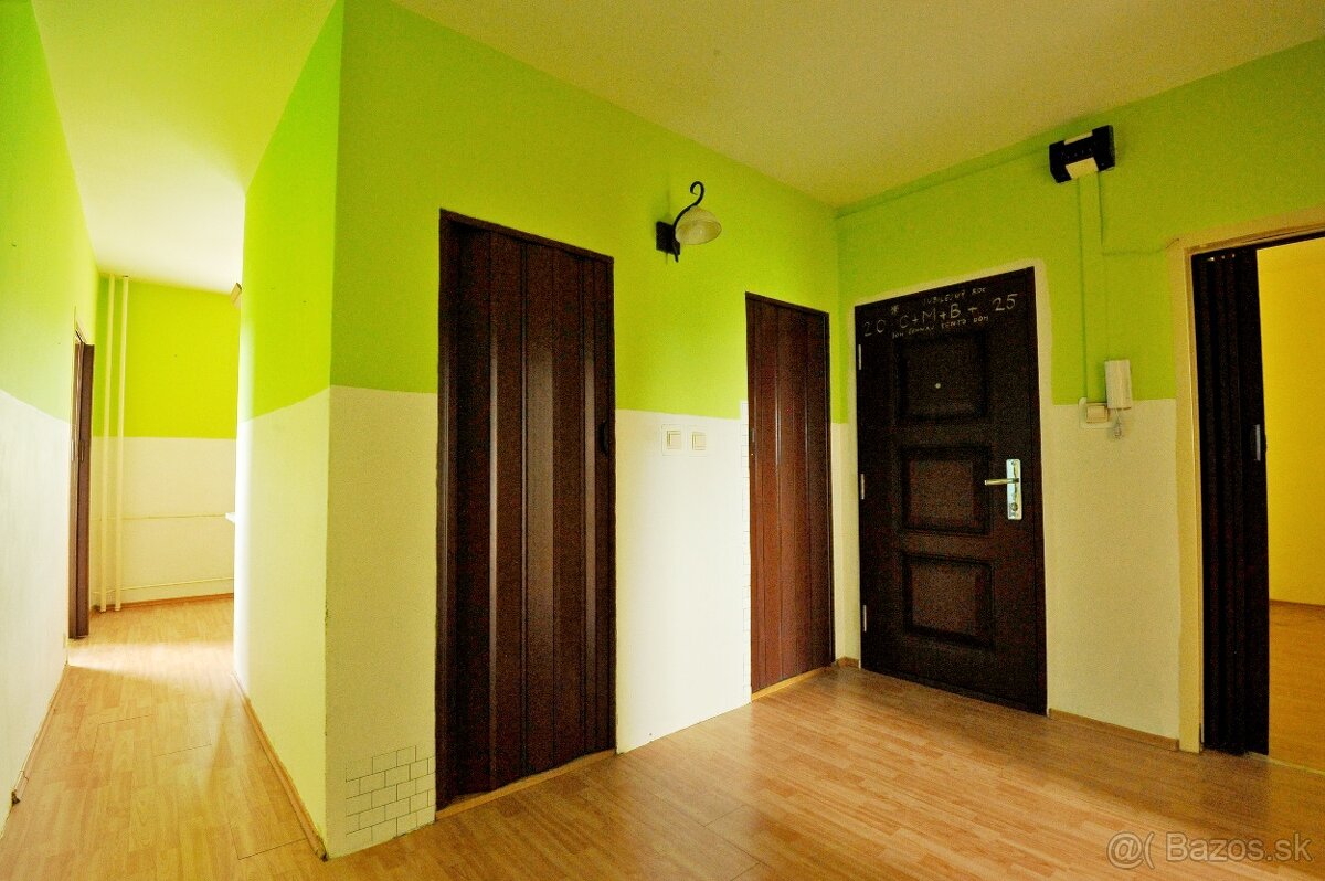 Jesenná akcia - 2000€ - 3 izbový byt s balkónom NA PREDAJ - 2