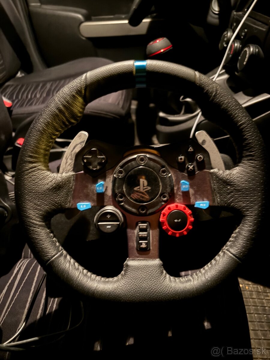 Sim racing set – Logitech G29 + Shifter + Thrustmaster T-LCM - 2