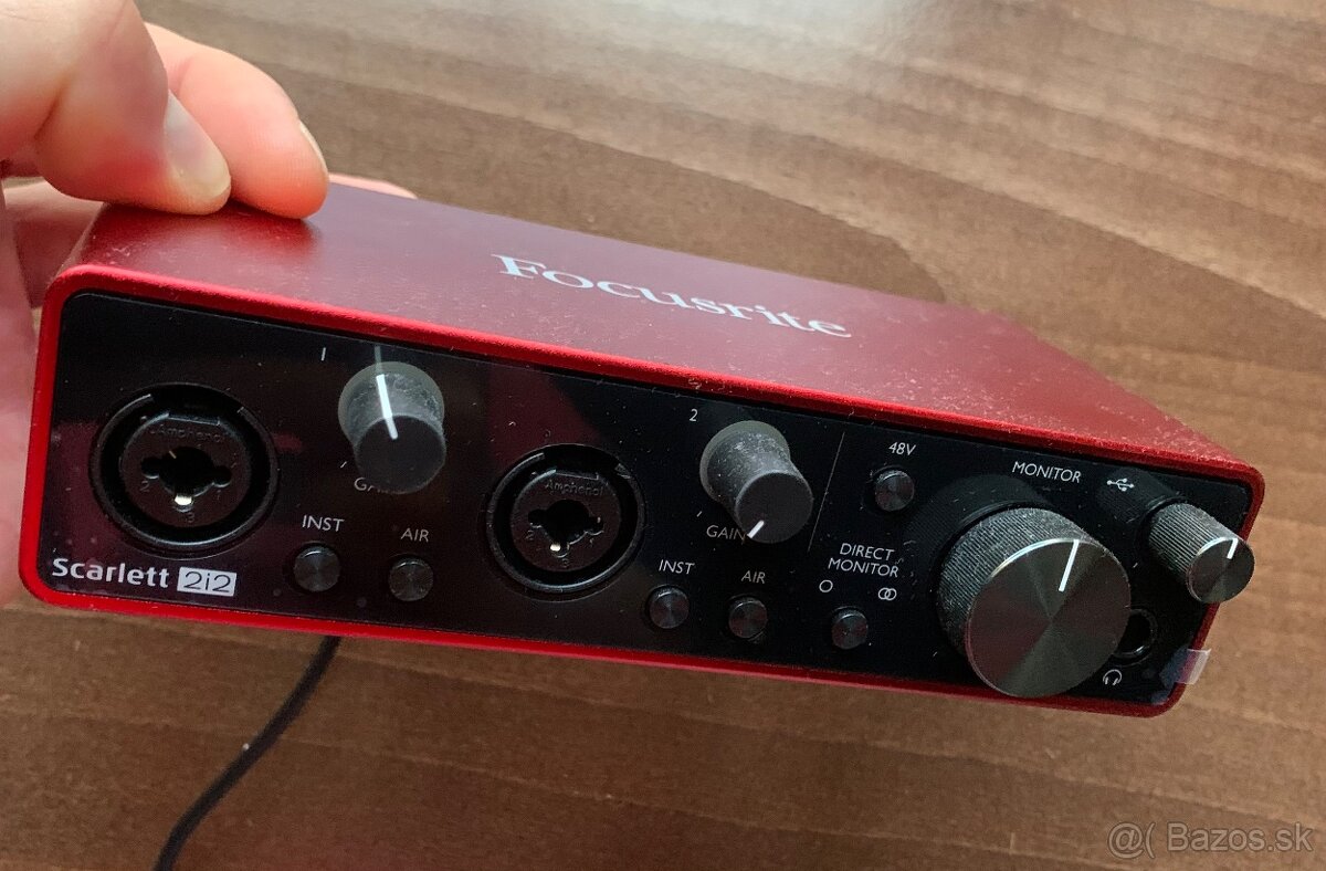 Predám Focusrite Scarlett 2i2 3. generácie - 2