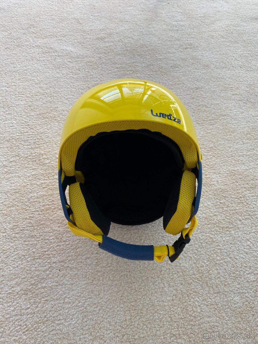 Detská lyžiarska prilba H-KID 500 žltá, veľkosť 48-52cm - 2