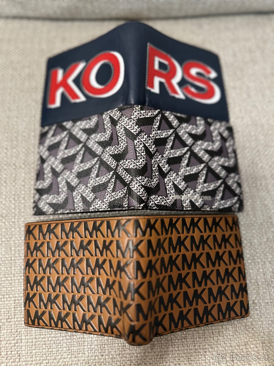 Peňaženky pánske kožené Michael Kors - 2
