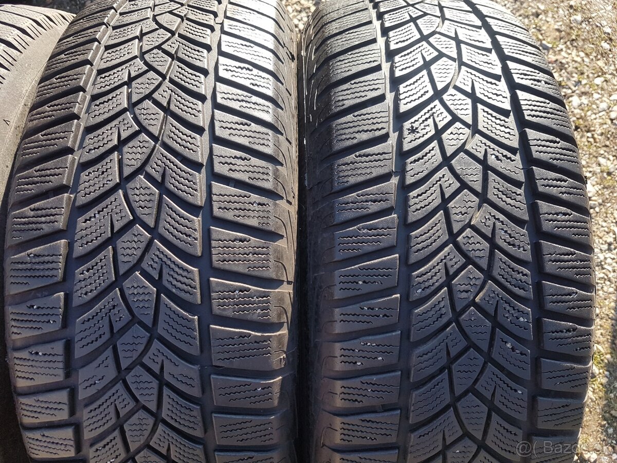 215/65 r16 zimné pneumatiky 2ks Goodyear 2ks Dunlop - 2