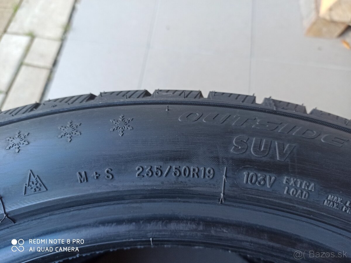 zimne pneu 235/50 R19 - 2