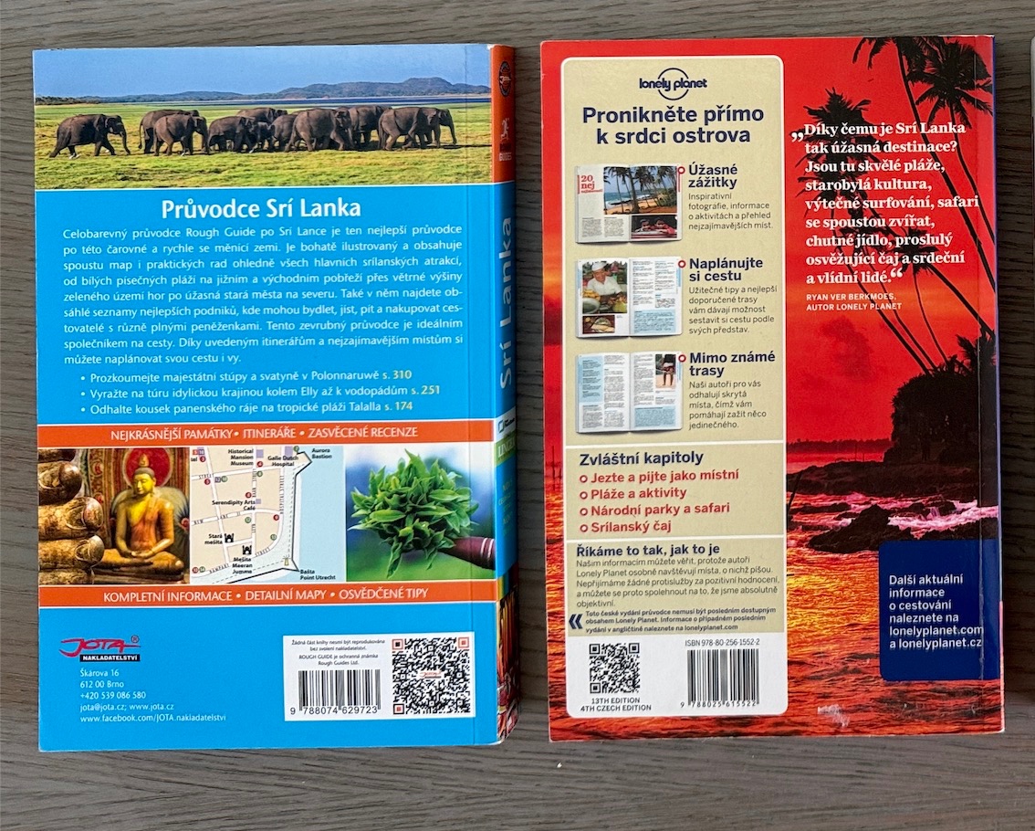 Sri Lanka, Vietnam cestopisy - 2