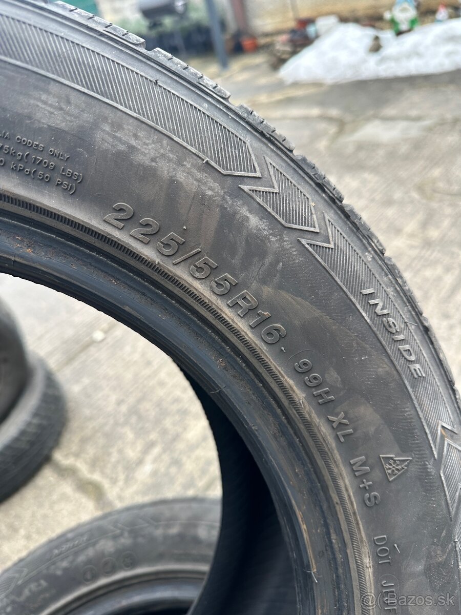 Zimne pneu 225/55 r16 - 2