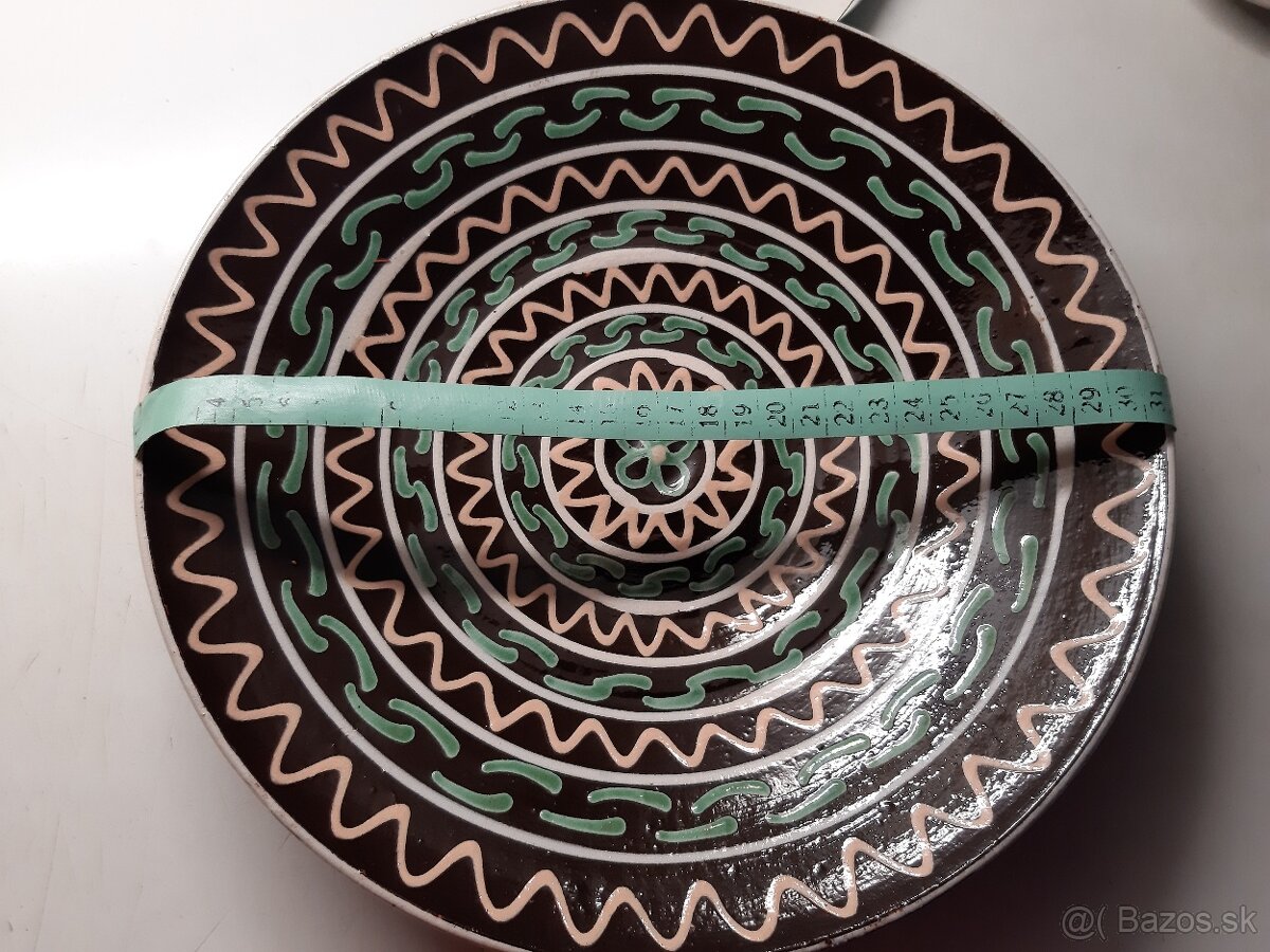 keramický tanier - 2