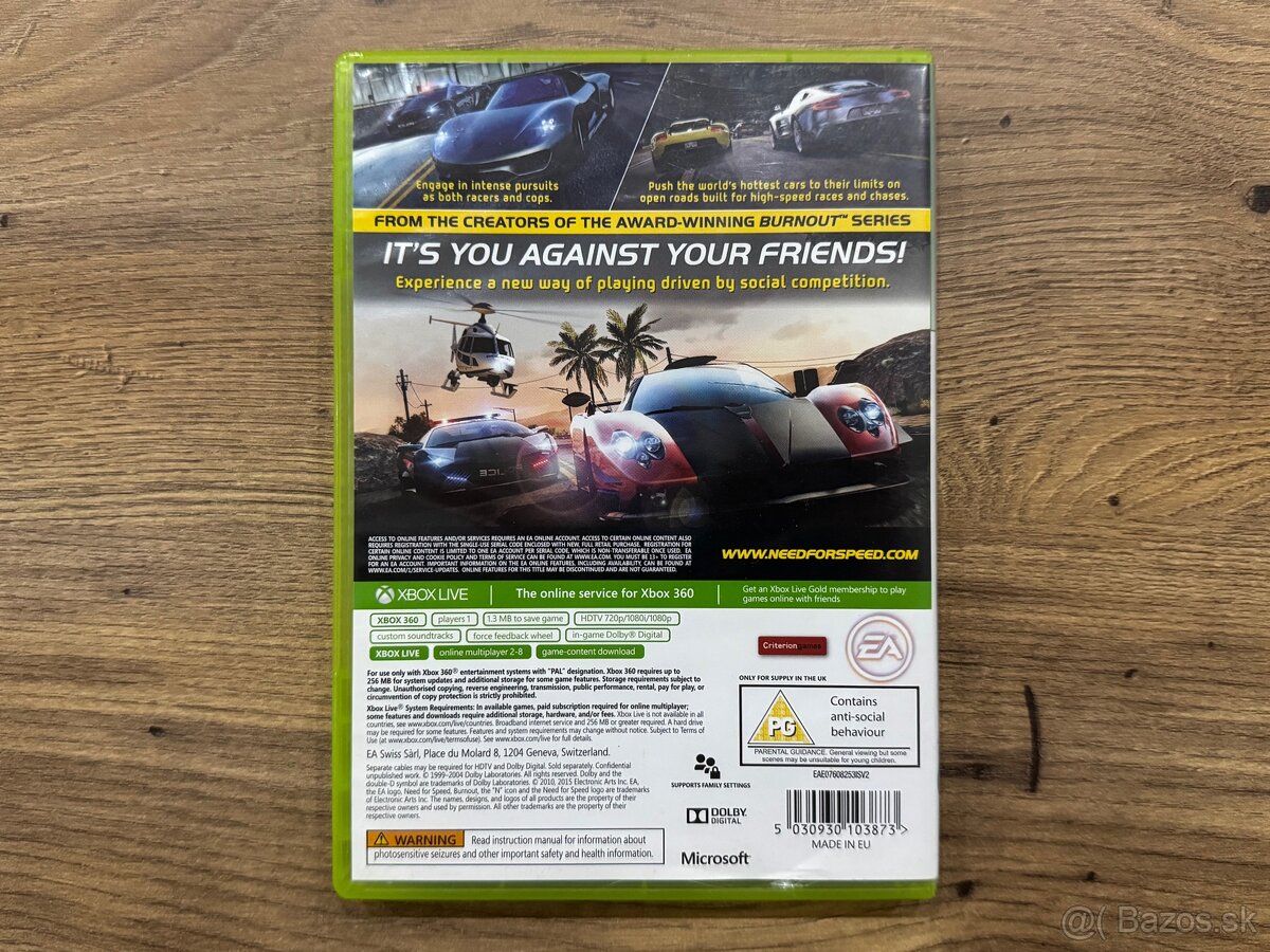 Hra Xbox 360 - Need for Speed Hot Pursuit - 2