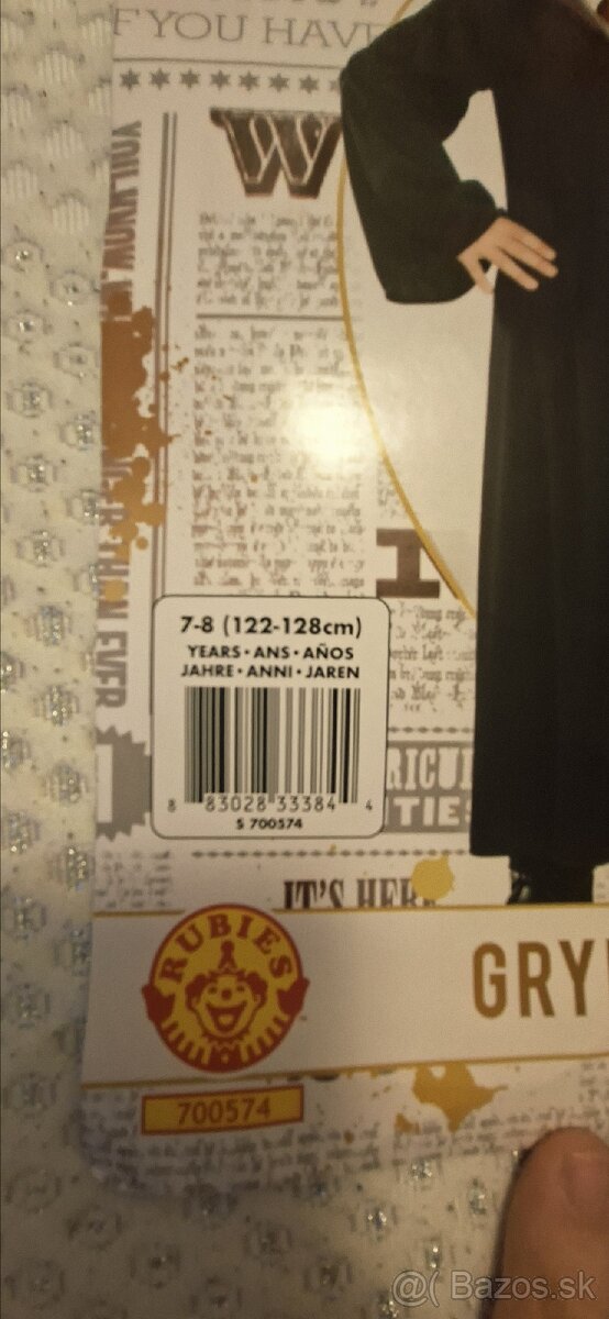 Kostym Harry Potter 122-128 - 2